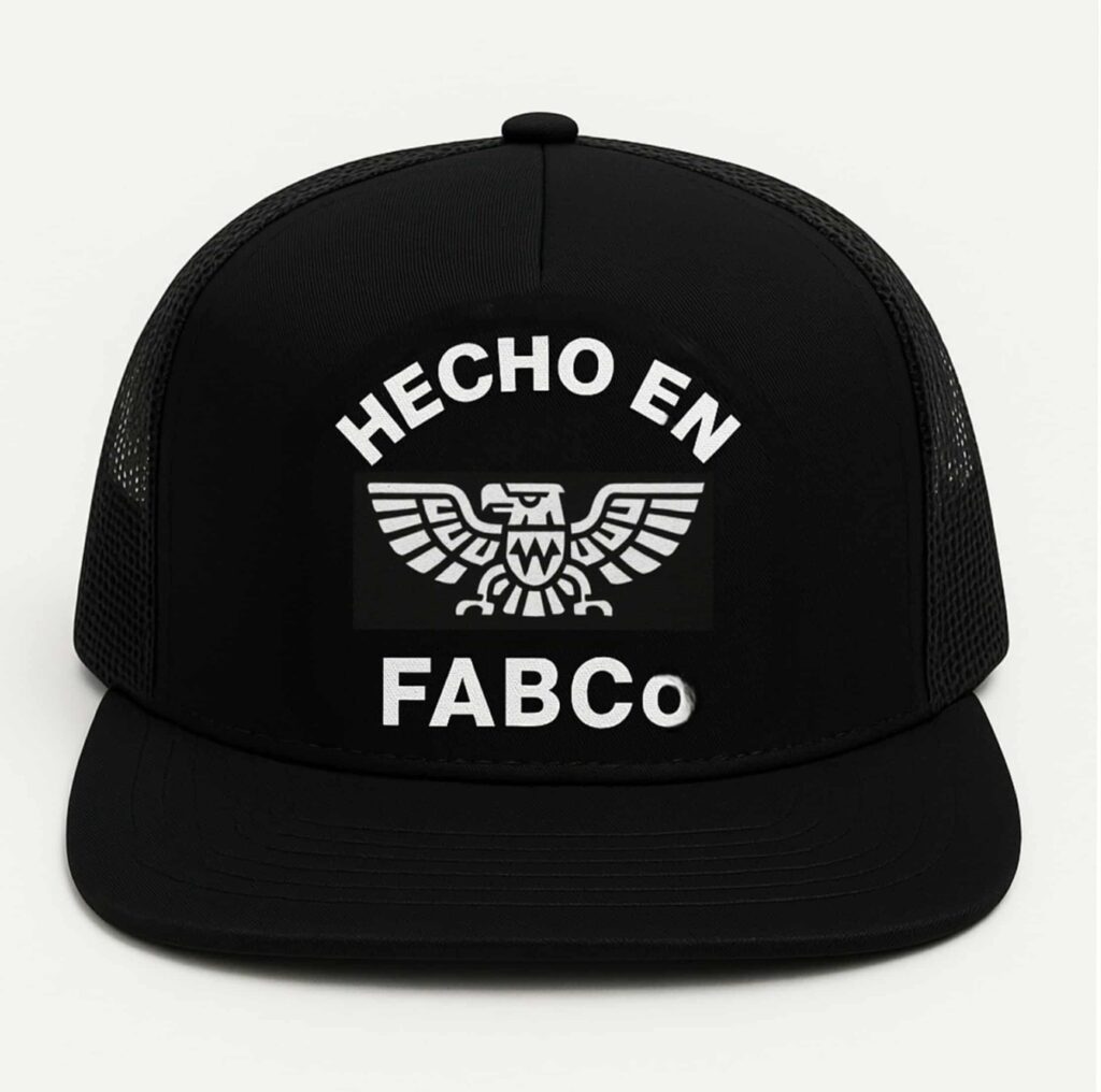 FABCo Trucker Cap – Black/Black (Hecho en FABCo)