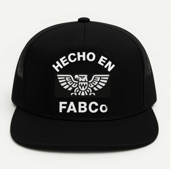 FABCo Trucker Cap – Black/Black (Hecho en FABCo)