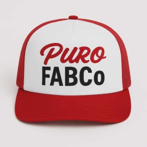 FABCo Trucker Cap – Red/White (Puro FABCo)