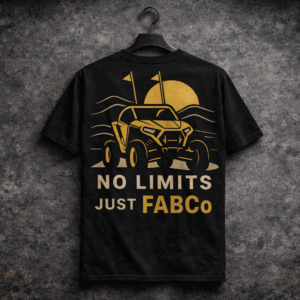 FABCo No Limits Just FABCo Tee – Black