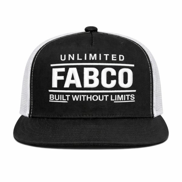 FABCo Trucker Cap – Black/White (Built Without Limits)